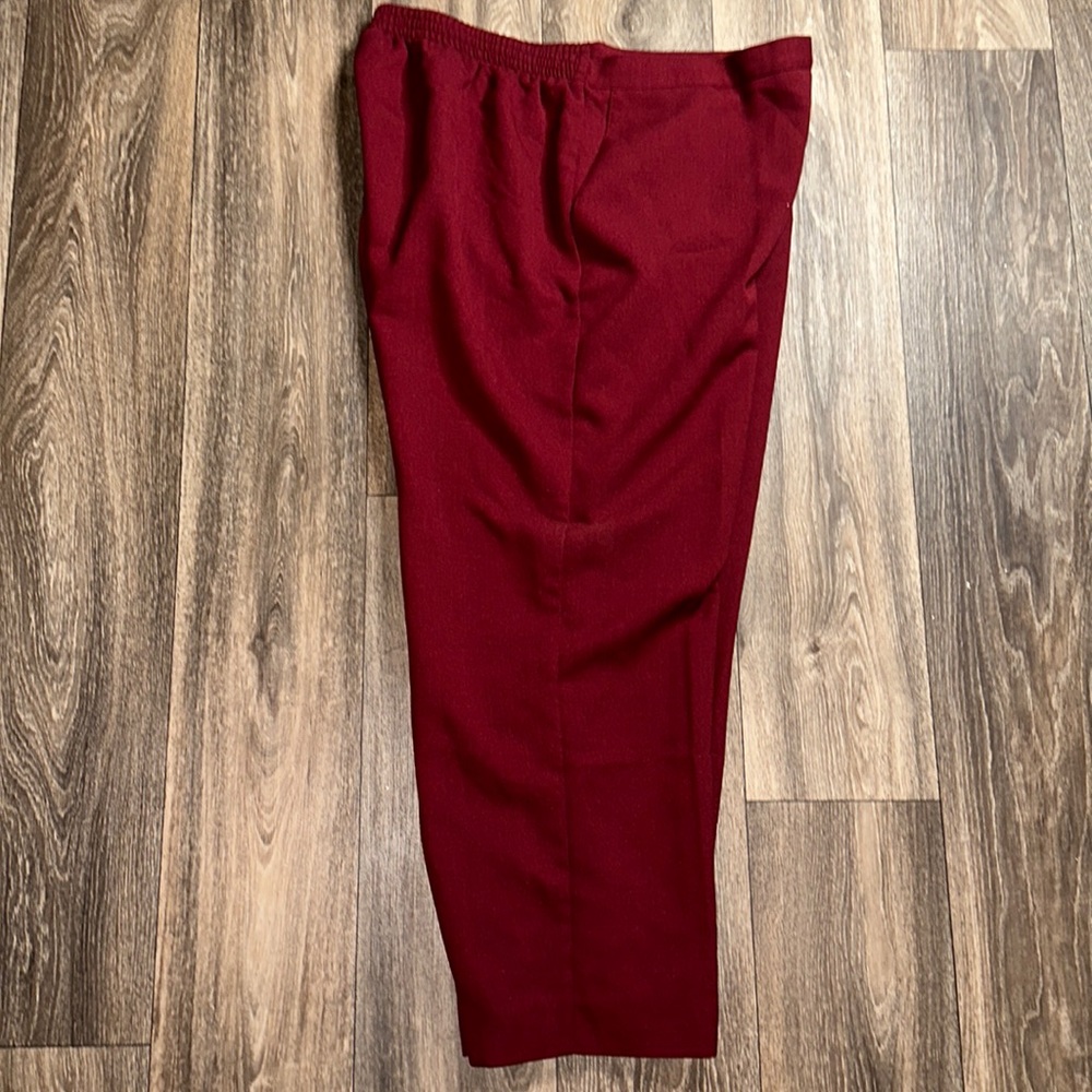 Burgundy Trousers